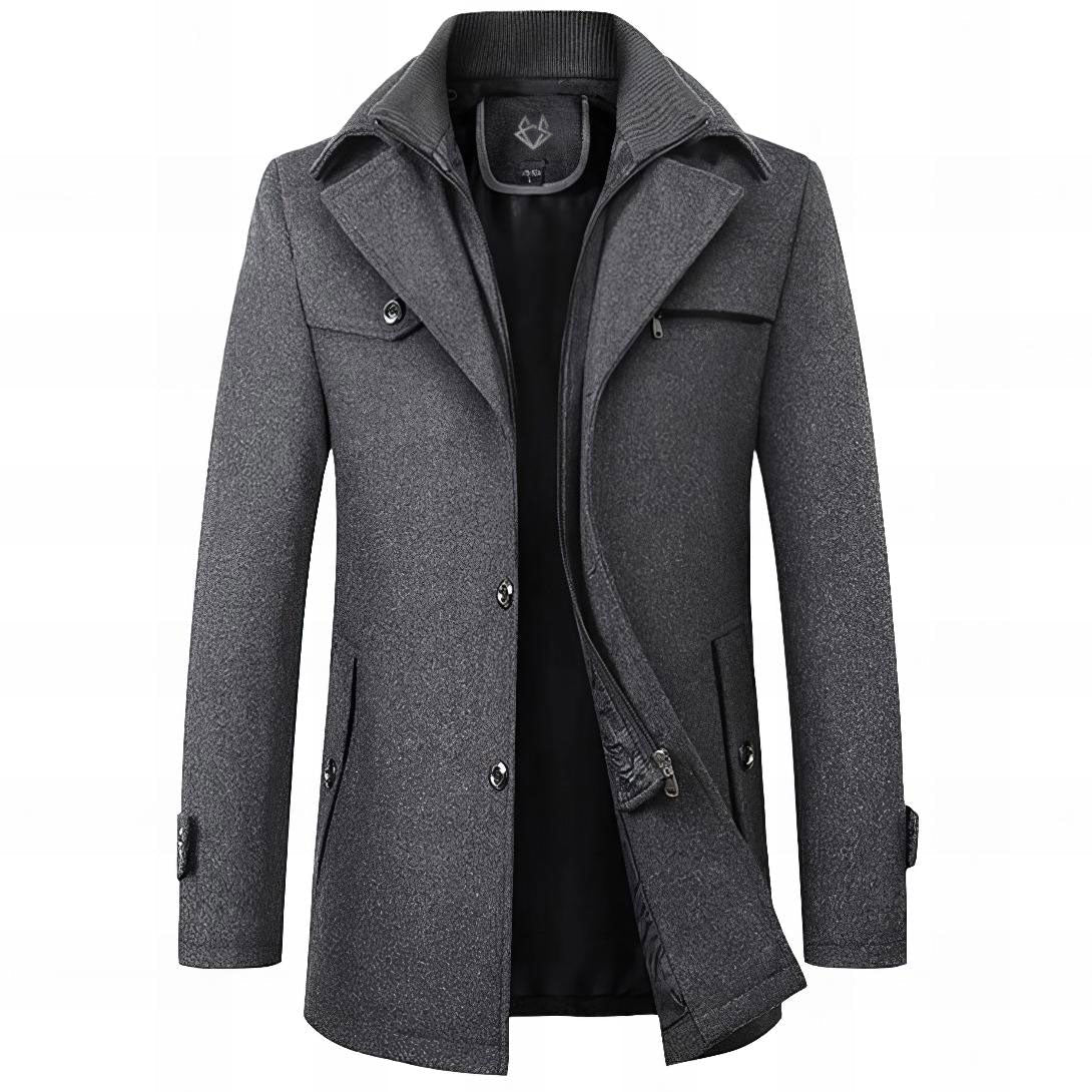 ROVESSA ROMA | CAPPOTTO STRUTTURATO DA UOMO
