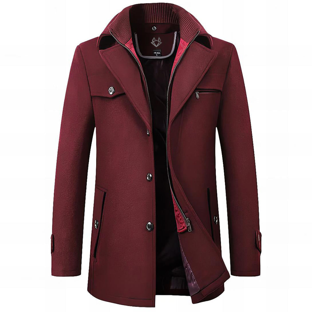 ROVESSA ROMA | CAPPOTTO STRUTTURATO DA UOMO