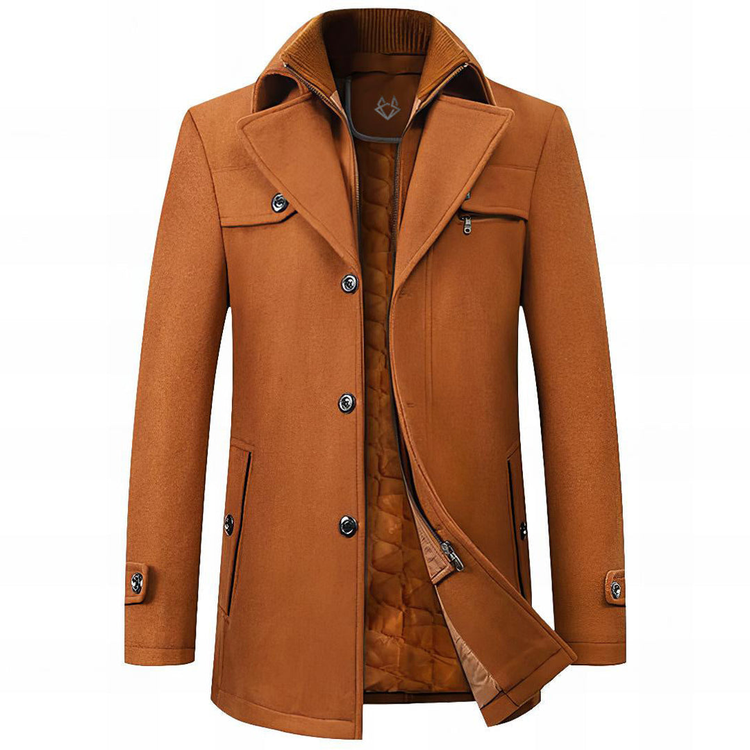 ROVESSA ROMA | CAPPOTTO STRUTTURATO DA UOMO