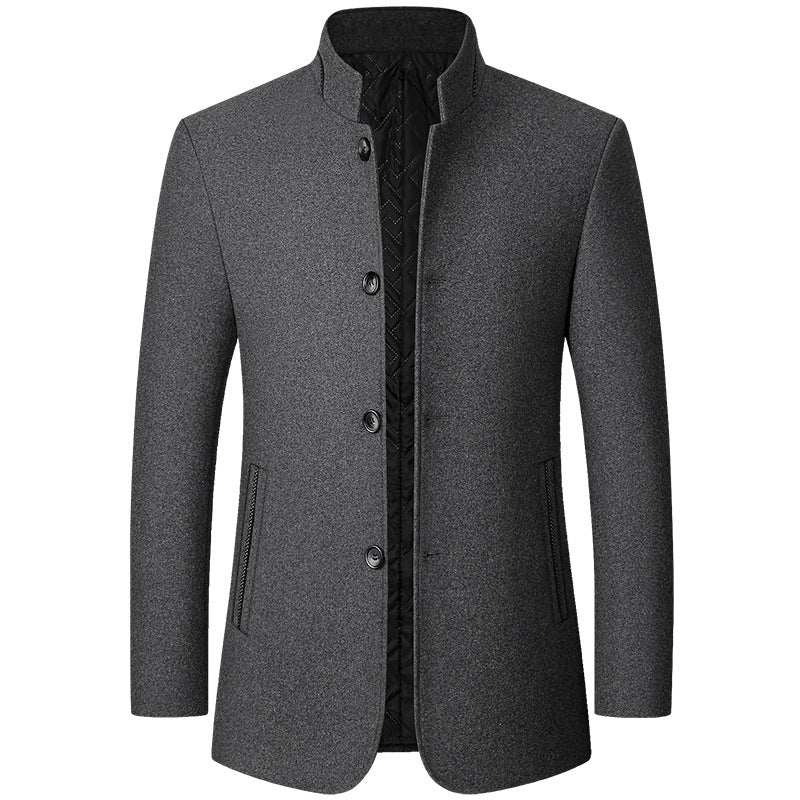 ROVESSA ROMA | CAPPOTTO IN LANA DA UOMO