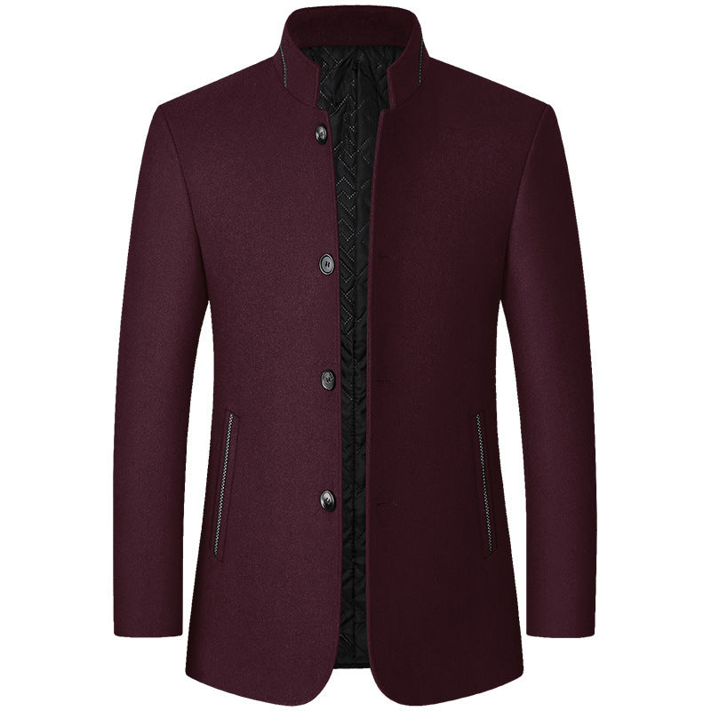 ROVESSA ROMA | CAPPOTTO IN LANA DA UOMO