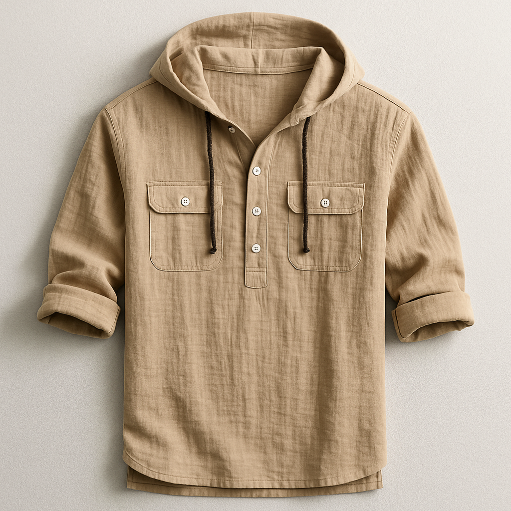 ROVESSA ROMA | MAGLIA CON CAPPUCCIO IN COTONE