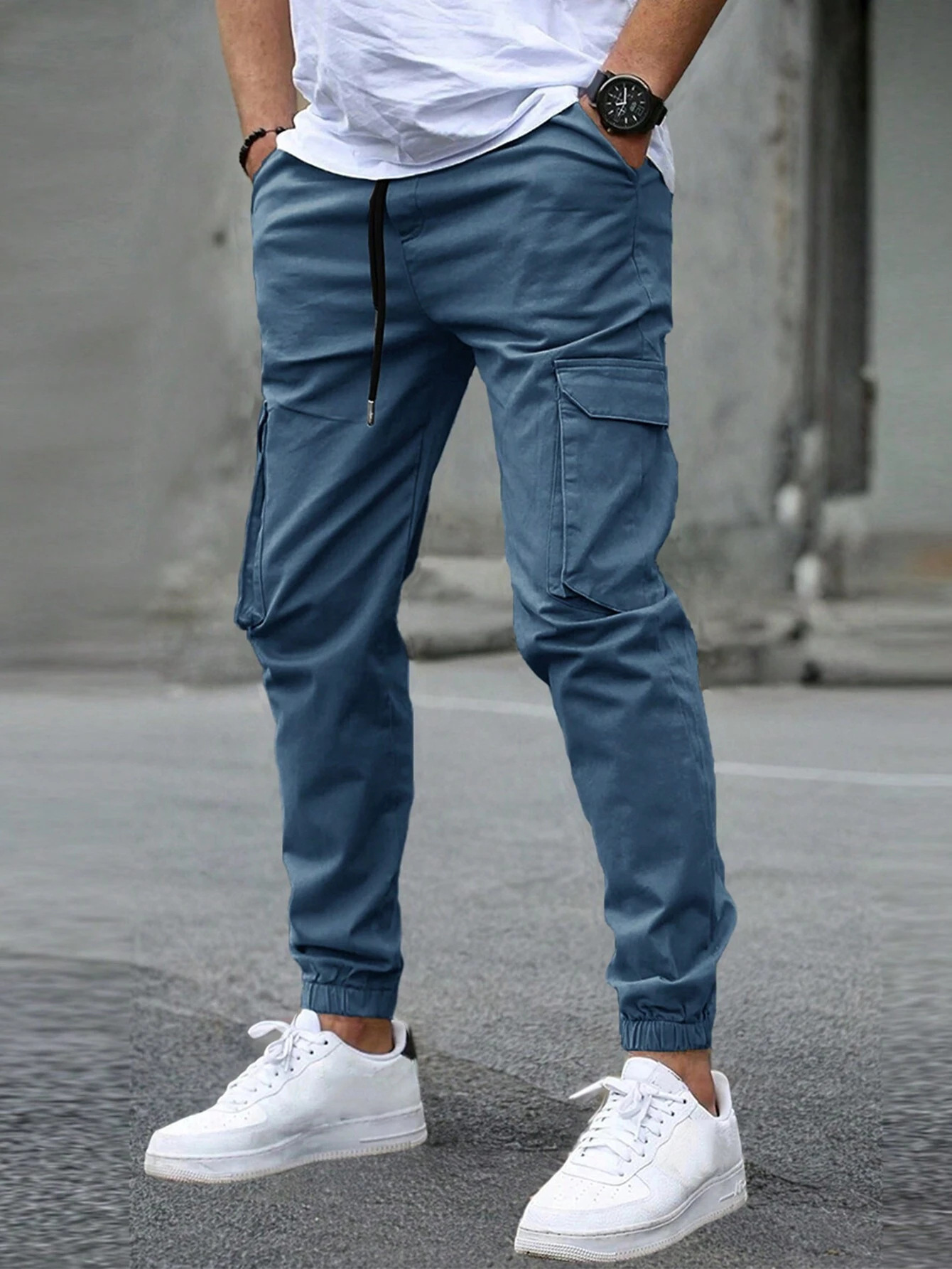 ROVESSA ROMA | PANTALONI CARGO JOGGER DA UOMO