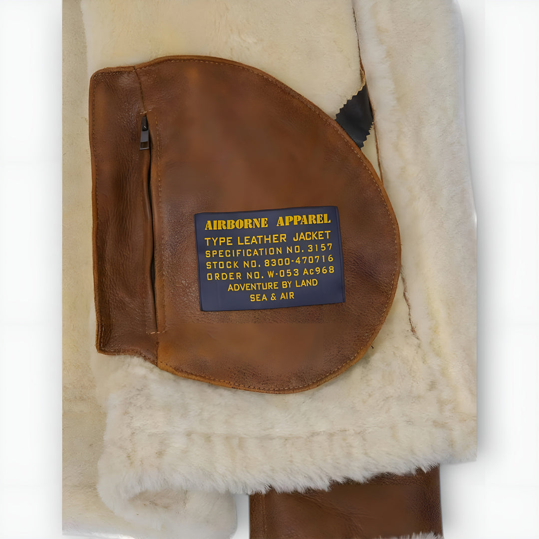 Gianni | Giacca bomber con cappuccio in pelliccia