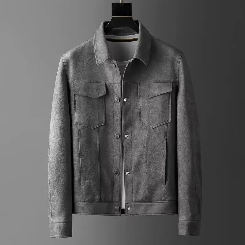 Giacca in Pelle Chic