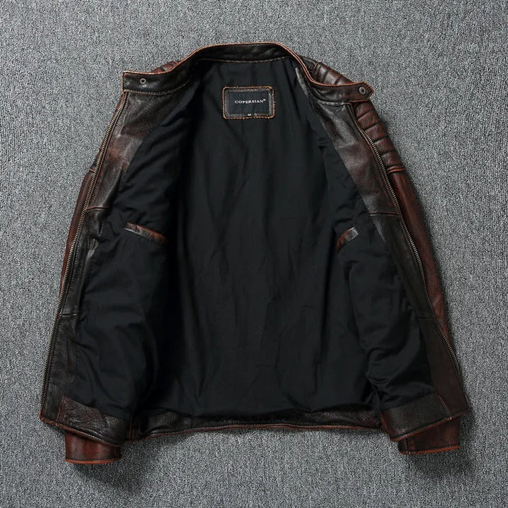Giacca di Pelle Vintage