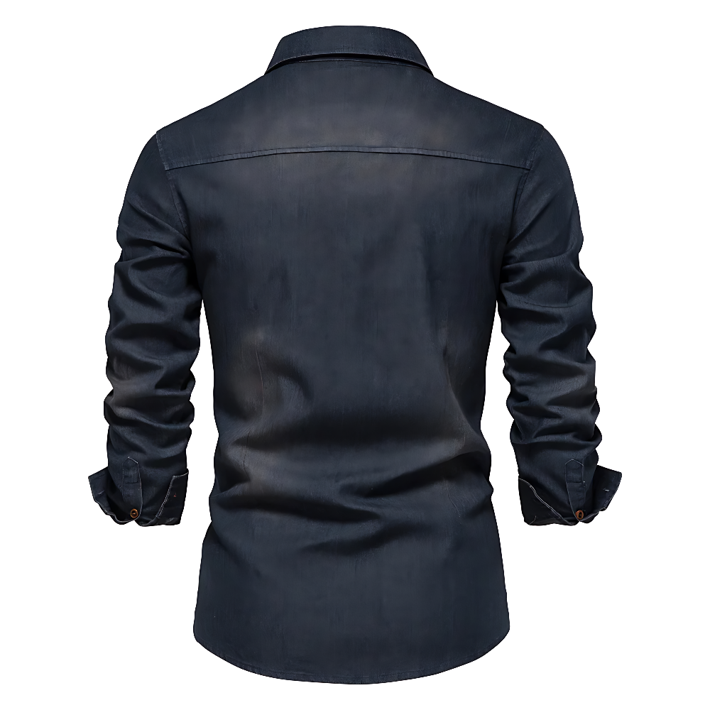 ROVESSA ROMA | CAMICIA IN DENIM SLIM