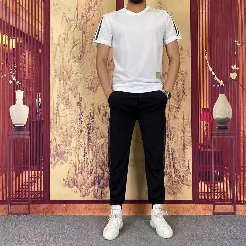 ROVESSA ROMA | COMPLETO DA UOMO IN MATERIALE DI LUSSO CON STRETCH