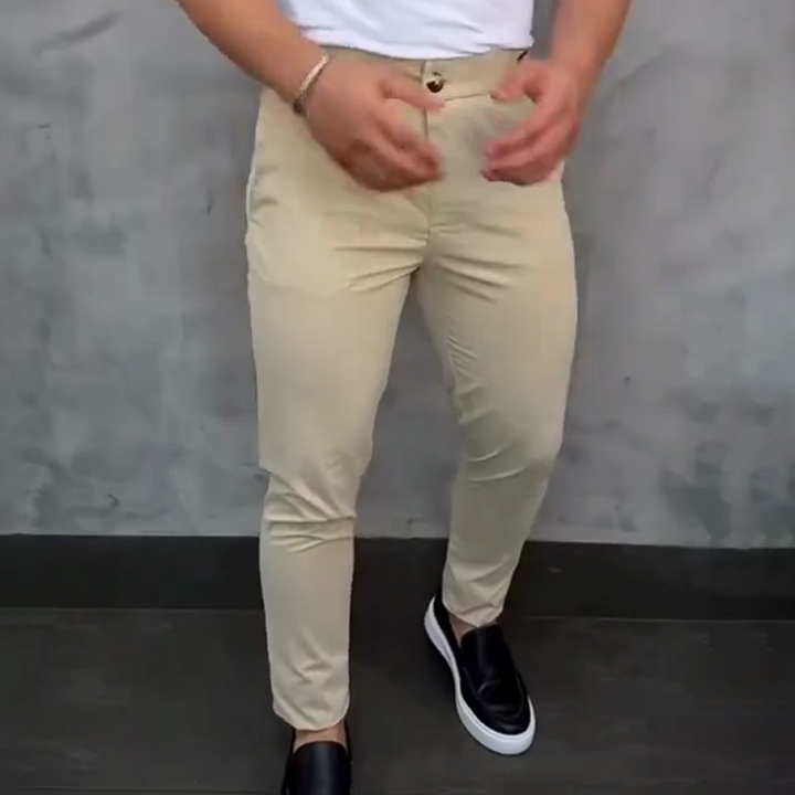 Tommaso | Pantaloni Slim Fit Stretch per Uomo