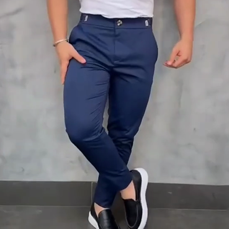 Tommaso | Pantaloni Slim Fit Stretch per Uomo