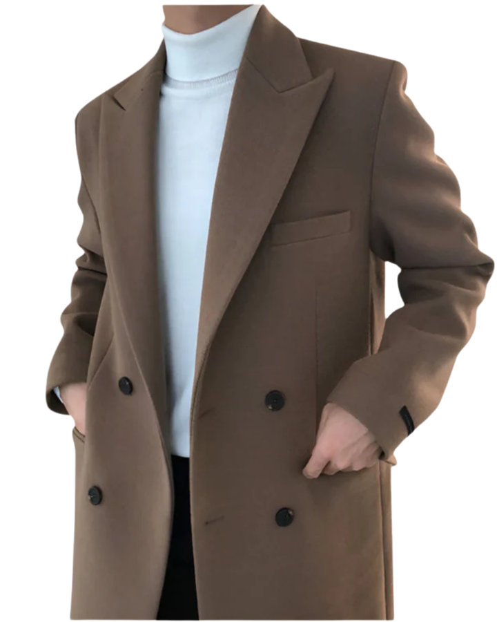 ROVESSA ROMA | CAPPOTTO DOPPIOPETTO ELEGANTE DA UOMO
