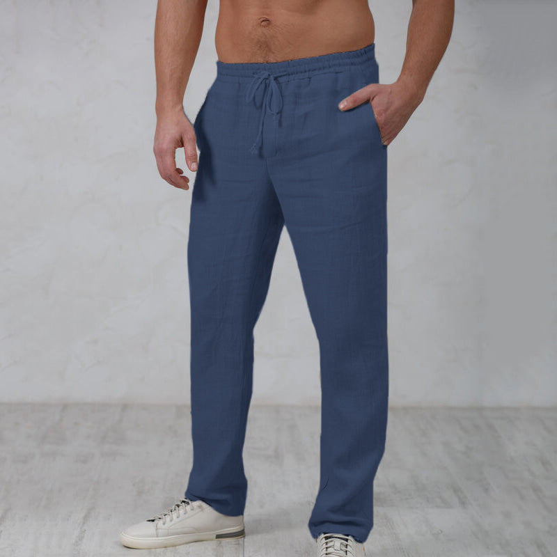 GIORGIO | PANTALONE DI LINO LEGGERO DA UOMO