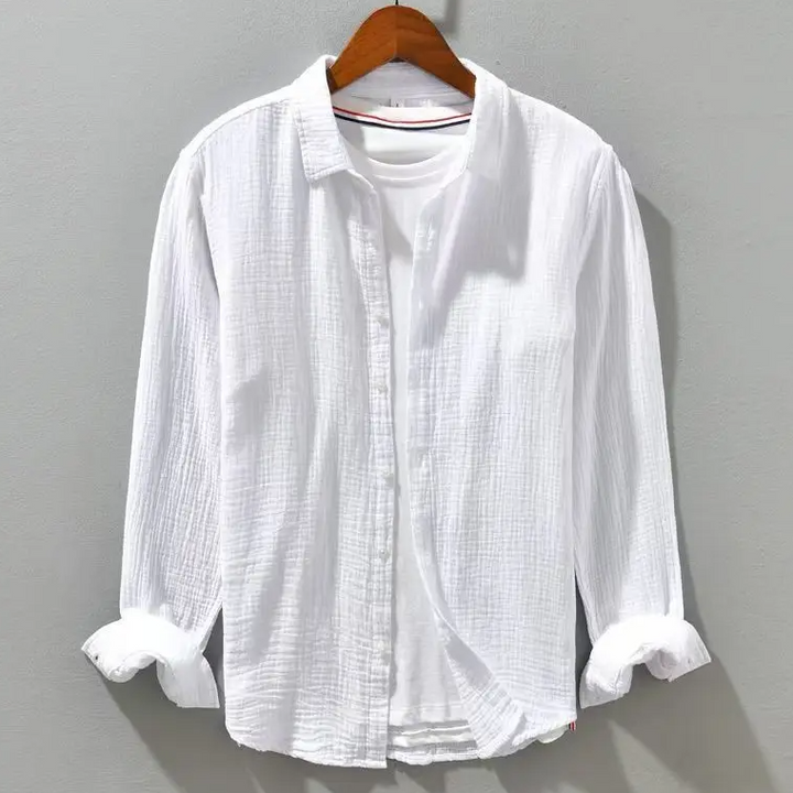 ROVESSA ROMA | CAMICIA ELEGANTE IN COTONE MORBIDO COME SETA