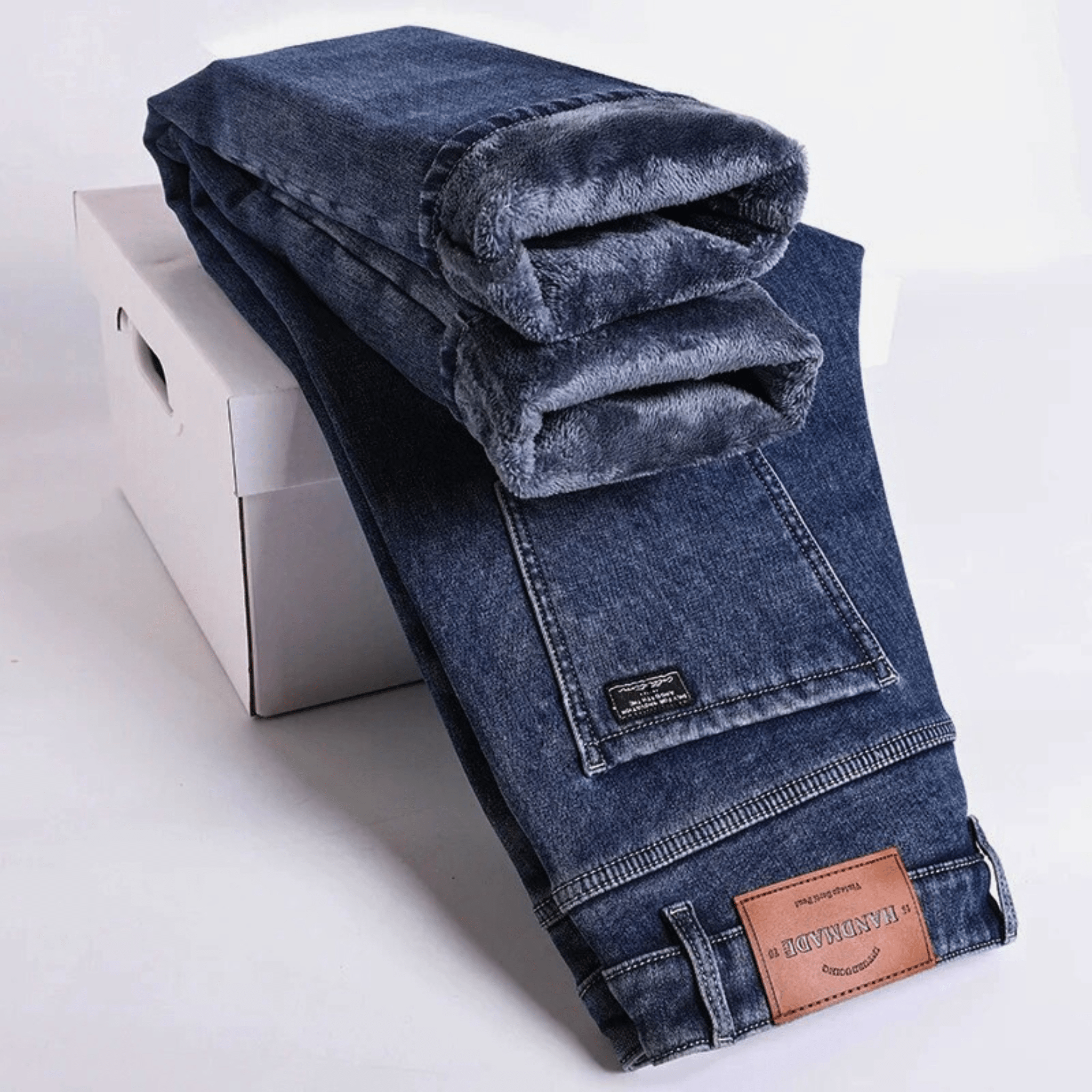 ROVESSA ROMA | PANTALONI IN DENIM TERMICO