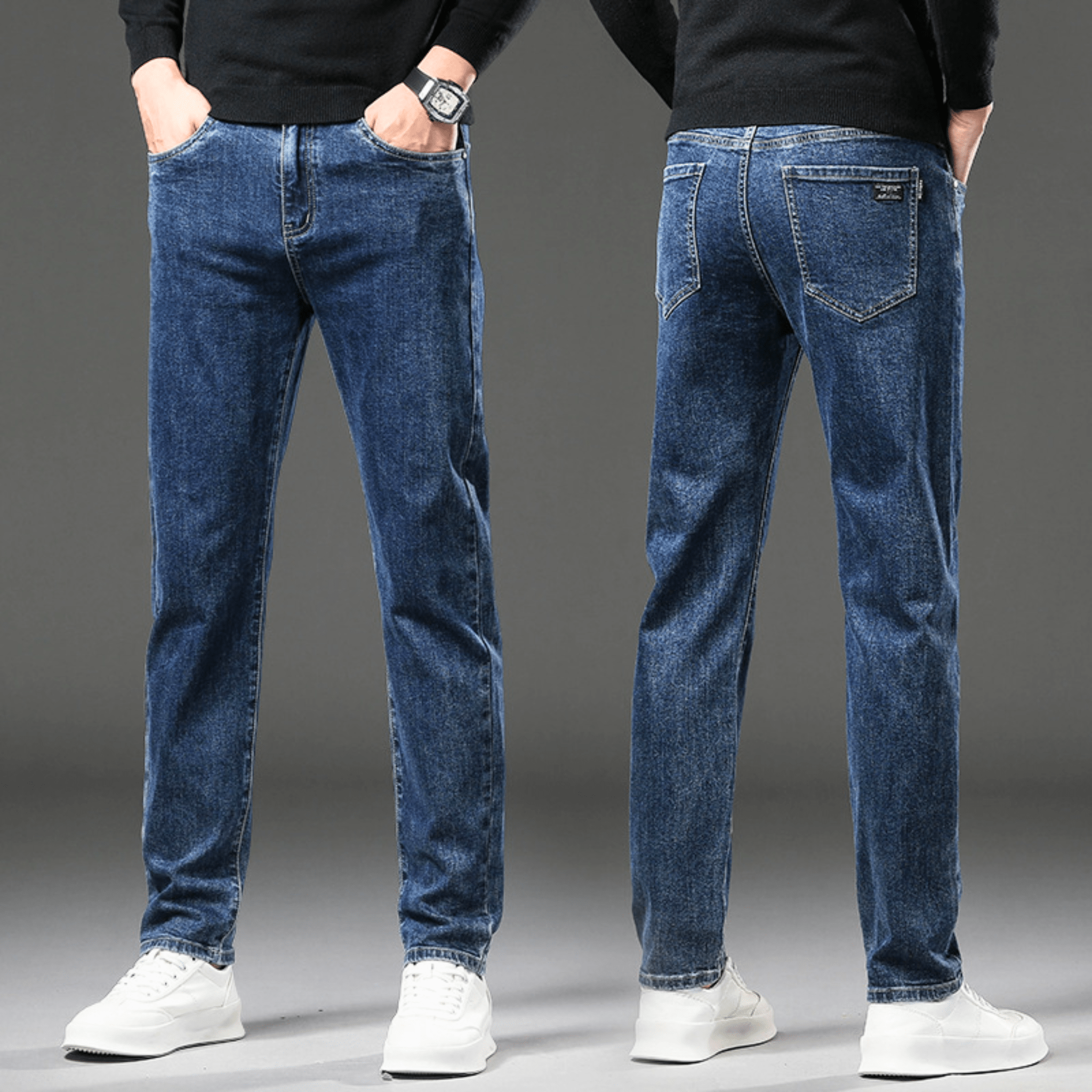 ROVESSA ROMA | PANTALONI IN DENIM TERMICO