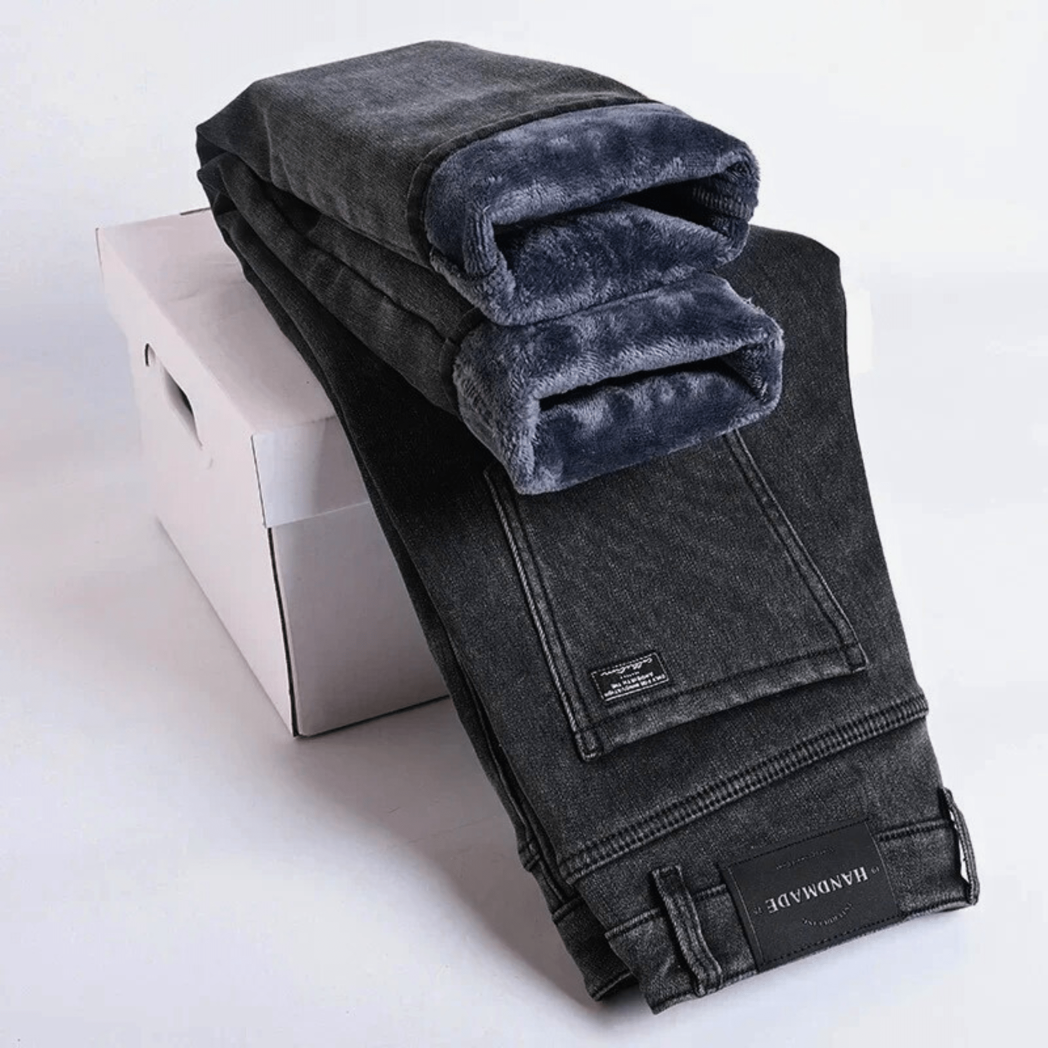 ROVESSA ROMA | PANTALONI IN DENIM TERMICO